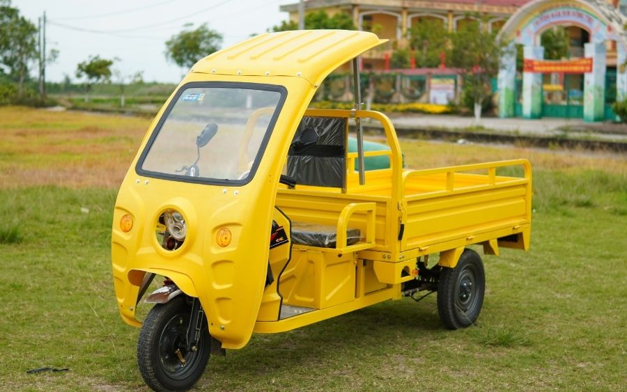 Đặc điểm cấu tạo và lợi ích của xe 3 bánh điện có mui hiện nay 1 xe-3-banh-dien-co-mui